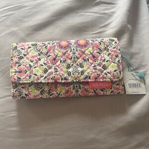 Waverly Vibrant Floral Clutch